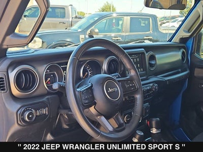 2022 Jeep Wrangler Unlimited Sport S