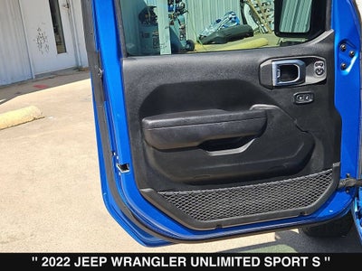 2022 Jeep Wrangler Unlimited Sport S