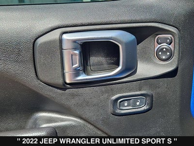2022 Jeep Wrangler Unlimited Sport S