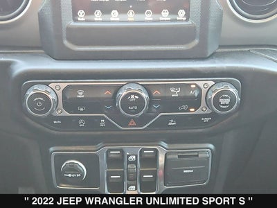 2022 Jeep Wrangler Unlimited Sport S