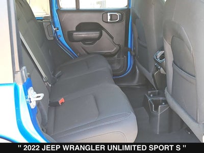 2022 Jeep Wrangler Unlimited Sport S