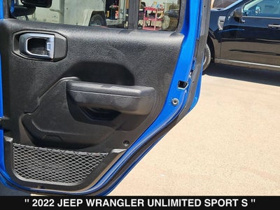 2022 Jeep Wrangler Unlimited Sport S