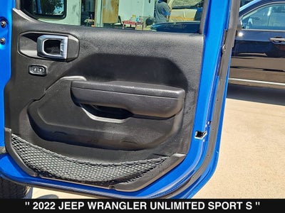 2022 Jeep Wrangler Unlimited Sport S