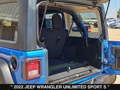 2022 Jeep Wrangler Unlimited Sport S