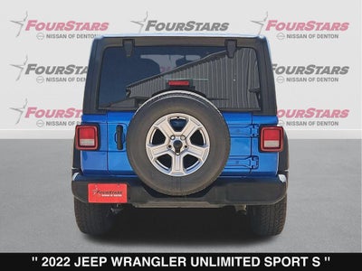 2022 Jeep Wrangler Unlimited Sport S