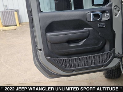 2022 Jeep Wrangler Unlimited Sport Altitude