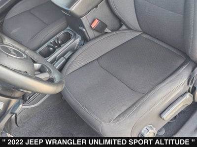 2022 Jeep Wrangler Unlimited Sport Altitude