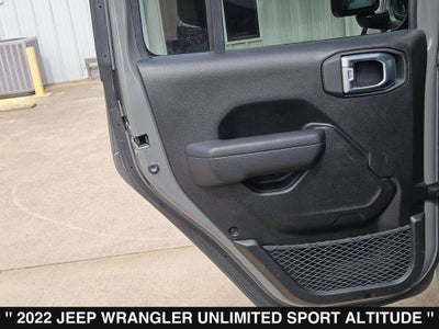 2022 Jeep Wrangler Unlimited Sport Altitude