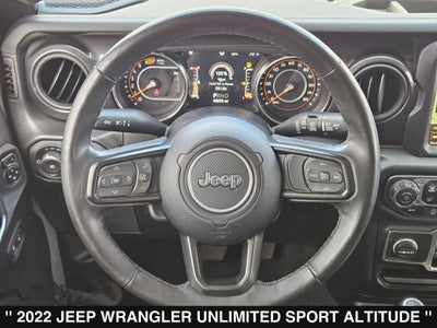 2022 Jeep Wrangler Unlimited Sport Altitude