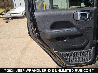 2021 Jeep Wrangler Unlimited Rubicon 4xe