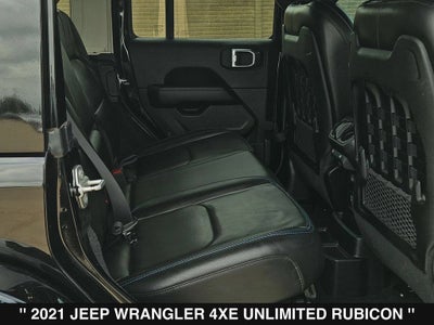 2021 Jeep Wrangler Unlimited Rubicon 4xe
