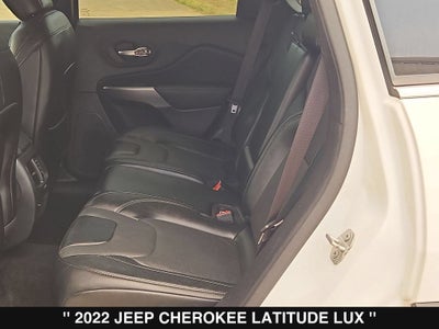 2022 Jeep Cherokee Latitude Lux