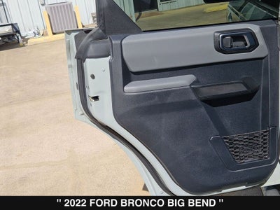 2022 Ford Bronco Big Bend