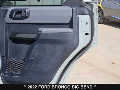 2022 Ford Bronco Big Bend