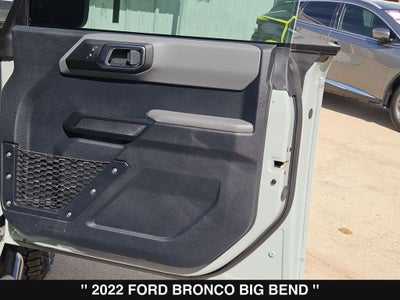2022 Ford Bronco Big Bend