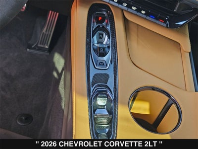 2026 Chevrolet Corvette Stingray 2LT
