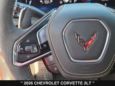 2026 Chevrolet Corvette Stingray 2LT