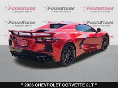 2026 Chevrolet Corvette Stingray 2LT