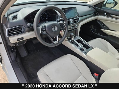 2020 Honda Accord LX