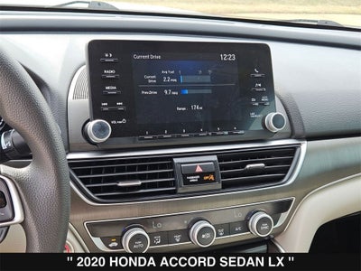 2020 Honda Accord LX