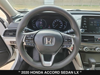 2020 Honda Accord LX
