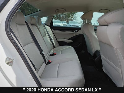2020 Honda Accord LX