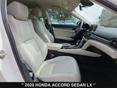 2020 Honda Accord LX