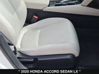 2020 Honda Accord LX