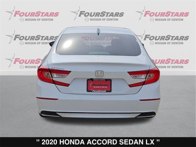 2020 Honda Accord LX