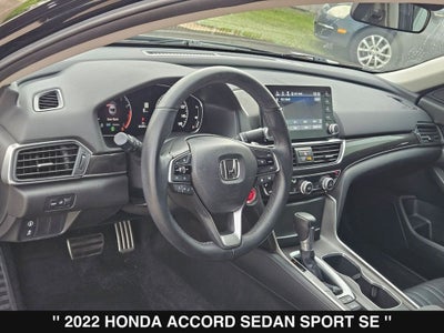 2022 Honda Accord Sport Special Edition