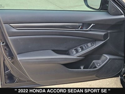 2022 Honda Accord Sport Special Edition