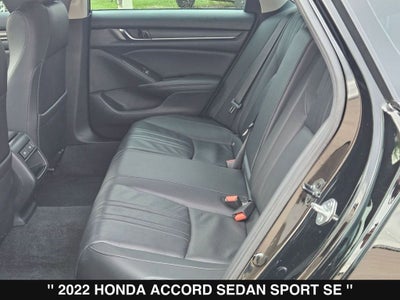 2022 Honda Accord Sport Special Edition