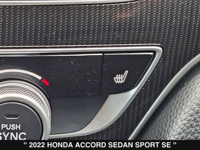 2022 Honda Accord Sport Special Edition