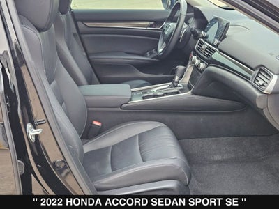 2022 Honda Accord Sport Special Edition
