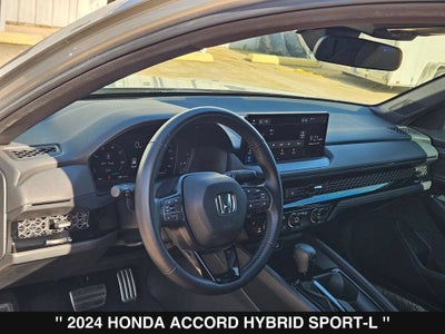 2024 Honda Accord Hybrid Sport-L