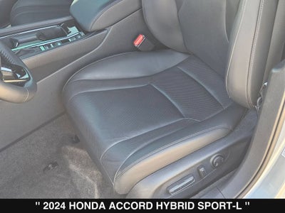 2024 Honda Accord Hybrid Sport-L