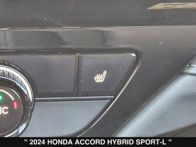 2024 Honda Accord Hybrid Sport-L