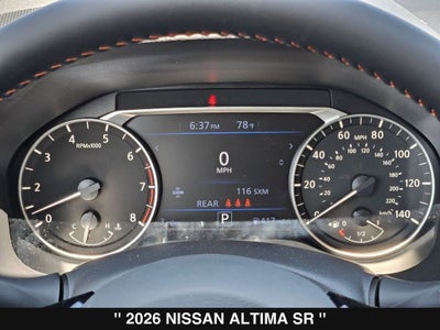 2026 Nissan Altima 2.5 SR