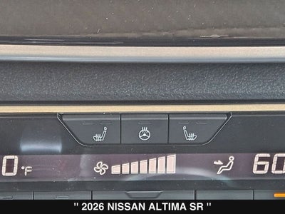 2026 Nissan Altima 2.5 SR