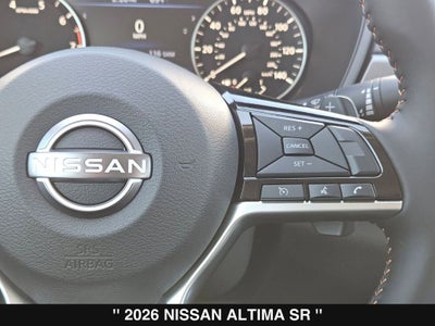 2026 Nissan Altima 2.5 SR