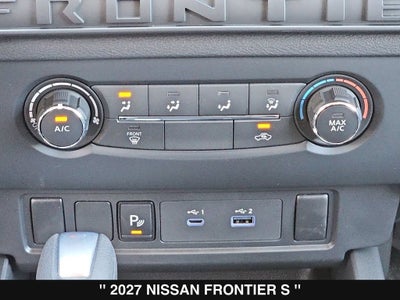 2027 Nissan Frontier S