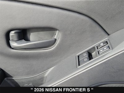 2026 Nissan Frontier S