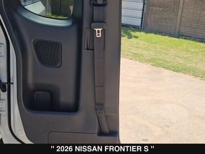 2026 Nissan Frontier S