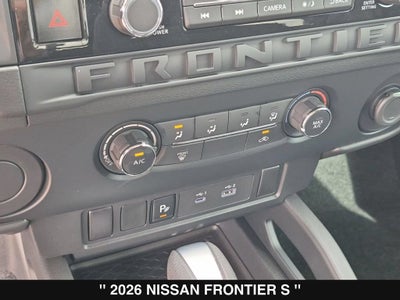 2026 Nissan Frontier S