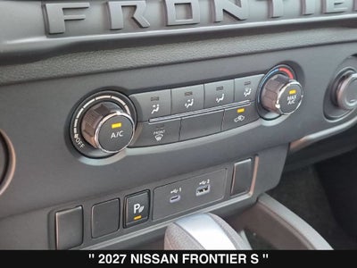 2027 Nissan Frontier S