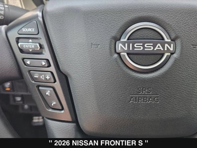 2026 Nissan Frontier S