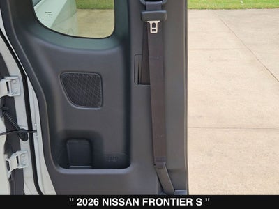 2026 Nissan Frontier S
