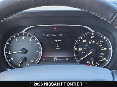 2026 Nissan Frontier SV