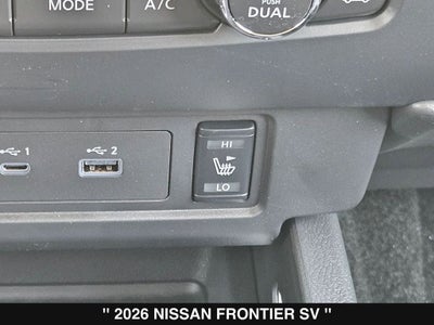 2026 Nissan Frontier SV