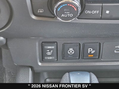 2026 Nissan Frontier SV